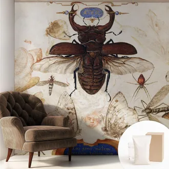 Tulup Carta Da Parati Non Tessuto - Decorazione Da Muro - Traspirante - Con Motivo - Per Camera Da Letto Cucina Armonia Naturale 250x250 Cm