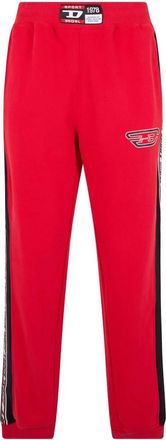 Diesel Pantalones de ch&aacute;ndal Sport Bounss - Trousers - Hombre - Rojo - L