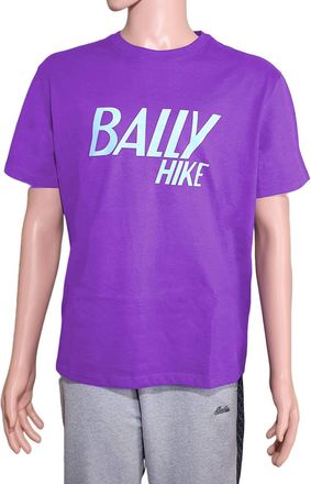 Bally Mens Short Sleeve Hike Logo T-Shirt In Mirtillo