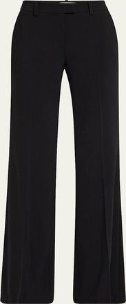 Michael Kors Haylee Flare Crepe Trousers