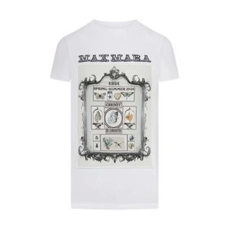 Max Mara Dames, Tops, Wit, Maat: XS Katoen