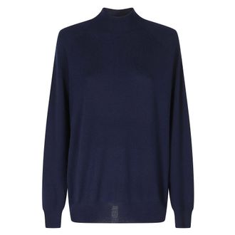 Aspesi Dames, Truien, Blauw, Maat: S Wol