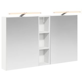 vidaXL Juego De Muebles De Ba&ntilde;o Con Estante 3 Pcs 120 X 14,5 X 70 Cm Vidaxl