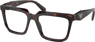 Prada Stijlvolle Carey Zonnebril - unisex - Brillen - Bruin - 54 MM - Accessoires