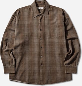 Our Legacy Men s Borrowed Shirt Dakota Flannel Check
