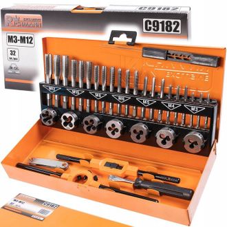 OEM Macho Y Matriz Juego De 32 Macho Y Matriz M3-12 C9182