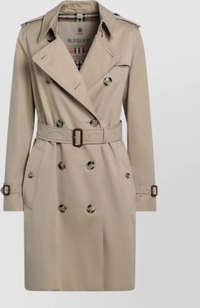 Burberry cotton double-breasted trench coat