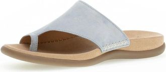 Gabor Sandaal met teenscheider - Dames - Schoenen - Blauw - Maat: 42 EU