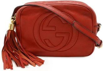 Gucci Pre-owned Cross Body Bag - Dames - Vintage Schoudertas - Rood - ONE Size - Vintage