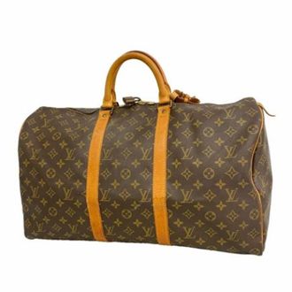 Louis Vuitton Pre-owned Boston Bag - unisex - Louis Vuitton Vintage - Vintage Weekend Bags - Brown - ONE SIZE - Pre-owned