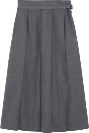 Max Mara Midi Rokken - Dames - Midirokken - Grijs - M - Rokken