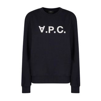 A.P.C. Sweatshirts - Dames - Sweatshirts - Blauw - XS - Hoodies & sweatvesten