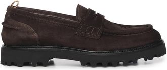 Giuliano Galiano Kobra Loafers - Heren - Loafers - Bruin - 42 EU - Su&egrave;de - Schoenen