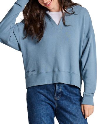 Life is good Life Is Good Terry Boxy Pullover