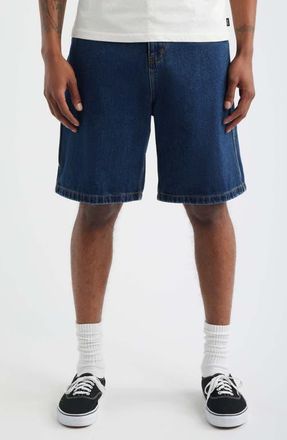 Rip Curl Nu Dose Denim Walking Shorts in True Indigo at Nordstrom, Size 32