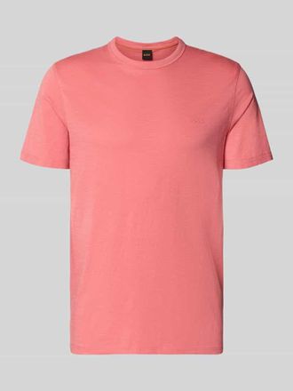 Boss Orange by Hugo Boss BOSS Orange Regular Fit T-Shirt aus reiner Baumwolle Modell TEGOOD in Hellrot, Gr&ouml;&szlig;e XXXL