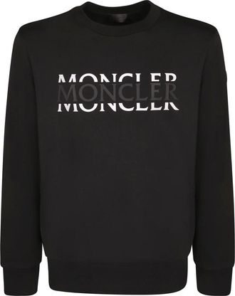 Moncler Hombre, Sudaderas, Negro, Talla: L