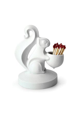 Jonathan Adler Squirrel Match Strike in White at Nordstrom