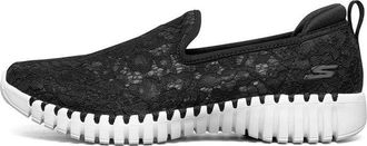 Skechers (WMNS) Skechers Go Walk Smart Lazy Shoes Black 124165-BKW