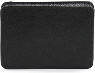 Louis Vuitton Pre-owned Wallets, male, Black, Size: ONE SIZE Pre-owned Taiga Coin Purse