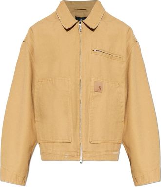 Represent Denimjack met Vintage-Effect - Heren - Spijkerjassen - Beige - XL - Denim - Jassen