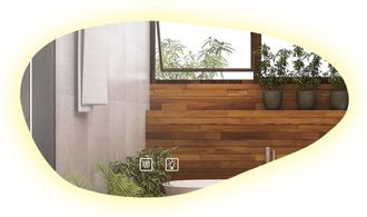 Rea Specchio P11386 Led Cloud A 100x60cm