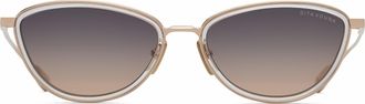 Dita Eyewear Vouna Titanium Cat-Eye Sunglasses