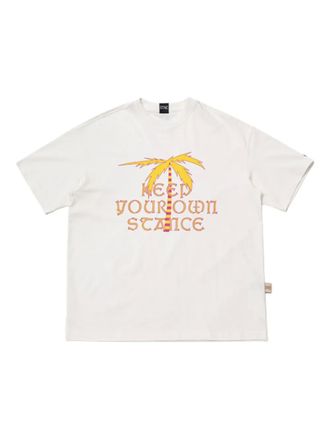 Stance graphic-print cotton T-shirt - men - Cotton - M - White