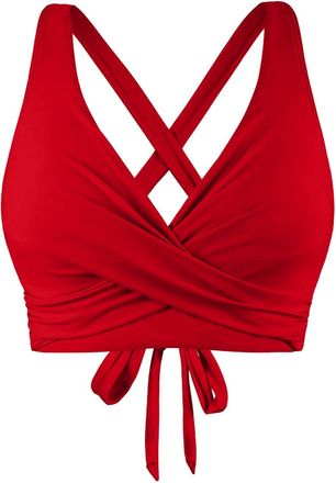 Generic Bikini Tops for Women V Neck Wrapped Swimsuit Top Push Up Swimwear Top Bathing Suit Tops Beachwear Gift for Girls Ladies