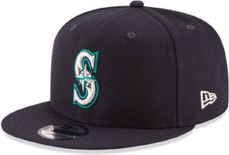 New Era 9Fifty MLB Seattle Mariners Basic Navy Snapback Hat 11591005 One Size