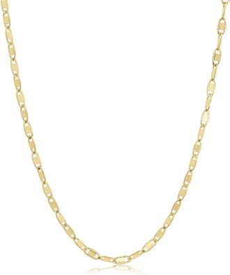 The Lovery Gold Mirror Chain Necklace