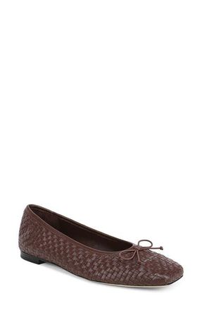 Vince Darla Weave Ballet Flat in Molton Brown at Nordstrom, Size 8.5