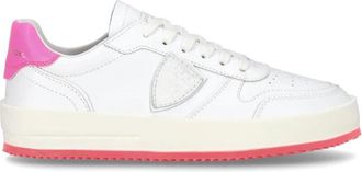 Philippe Model Sneakers Nice Tennis - Dames - Sneakers - Wit - 36 EU - Katoen - Schoenen