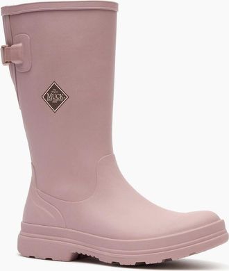The Original Muck Boot Company Womens Muck Boots Rainscape Tall Rubber Womens Pink Wellington Boots - Size: 7