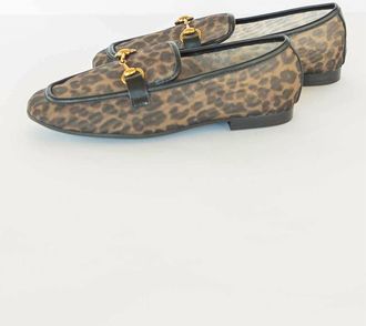 Mia Shoes Womens Blossom Mesh Loafers In Leopard