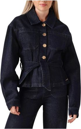Ibana Blauwe Blazer voor Vrouwen - Dames - Spijkerjassen - Blauw - M - Jassen