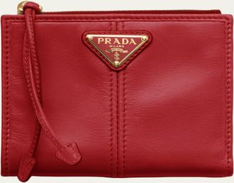 Prada Bifold Leather Wallet