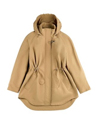 Fay Functional Medium Beige Parka with Hood
