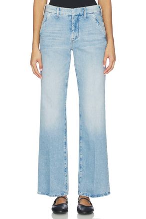 Mother Bookie Prep Sneak High-Rise Bootcut Jeans In This Is How I Roll