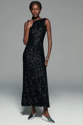 endless rose Sequined Midi Dress
