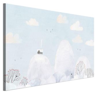 OEM Cuadro Sobre Lienzo Italiano De 90 X 60 Cm - Estilo Minimalista - Naturaleza Cuadro Sobre Lienzo Italiano De 120 X 80 Cm - Estilo Minimalista - Natura
