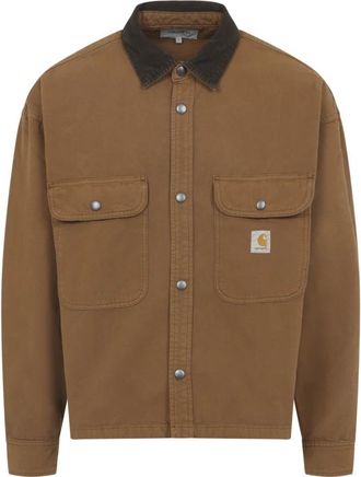 Carhartt Work in Progress Jassen - Heren - Zomerjassen - Bruin - S - Jassen