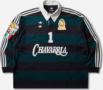 adidas Men s Willy Chavarria Rugby Shirt Black
