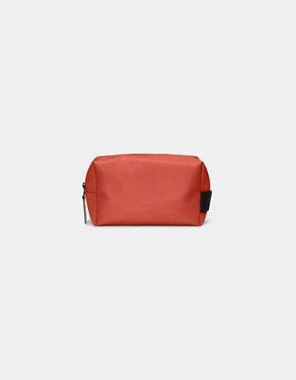Rains Wash Bag Small - Kiln 148 - Red - Size: ONE size
