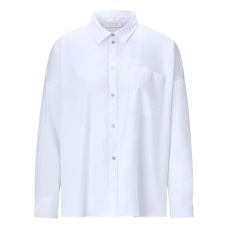 Rich & Royal Camicia Oversize in Cotone - - Blouses & Shirts - Donna - Bianco - S