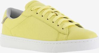 Fabiana Filippi Niedrige Schn&uuml;rsneakers aus genarbtem Leder Dalila