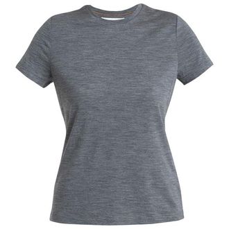 Icebreaker Merino 150 Tech Lite III S/S Tee Merinoshirt f&uuml;r Damen | grau