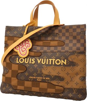 Louis Vuitton Brown Tote Bag (Pre-Owned)
