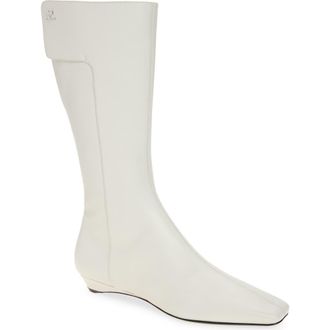 Courr&egrave;ges Heritage Boot in Heritage White at Nordstrom, Size 10Us