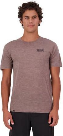 Mons Royale Zephyr Merino Cool T-Shirt - Mens in Chestnut at Nordstrom, Size Medium